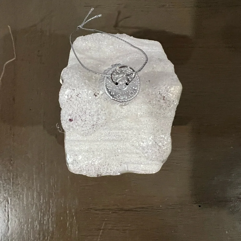 Target Silver and White Snowman House Ornament
